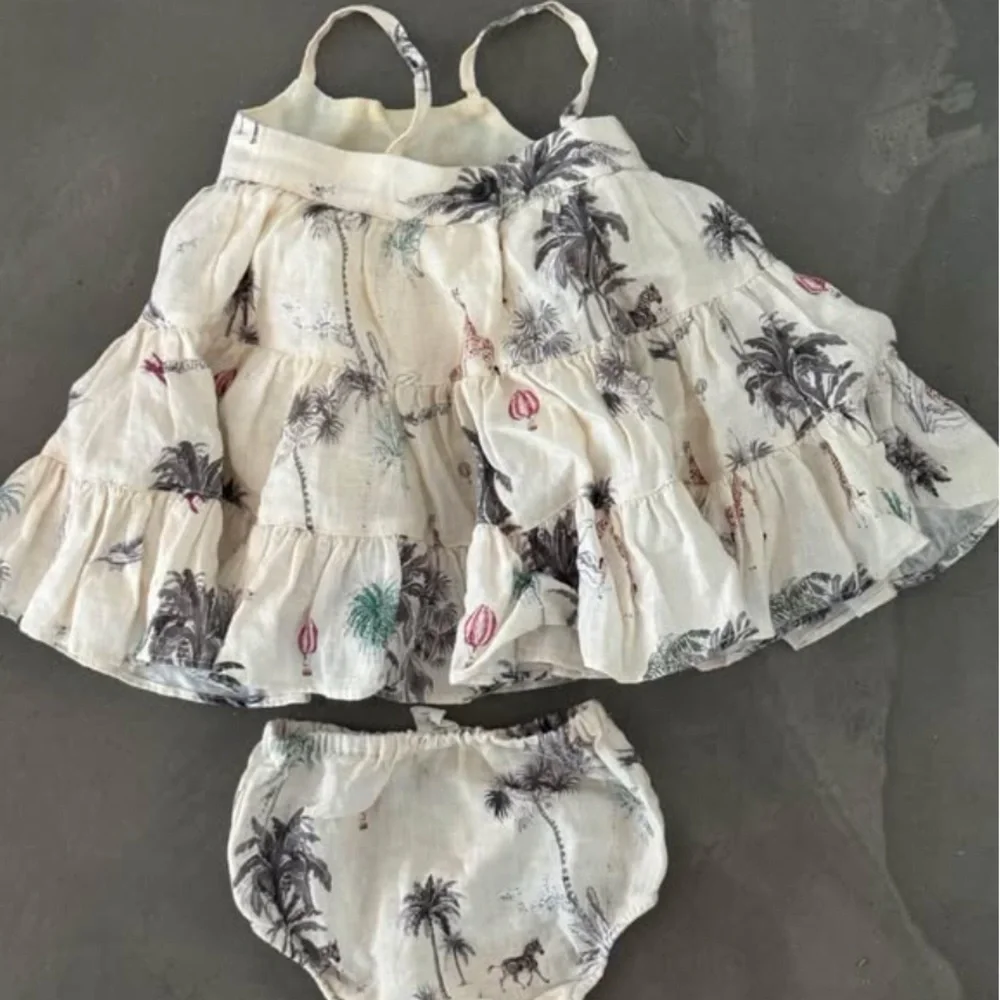 Banana Republic Baby Dress and Bloomers Set